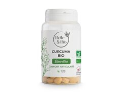 Turmeric - Curcuma Bio 120 Comprimate, Belle&Bio